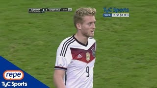 Andre Schurrle descontó para Alemania [upl. by Ranitta]