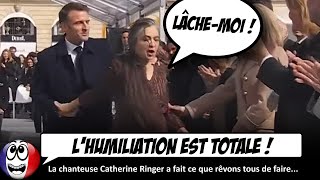 Macron se prend un ÉNORME VENT de la part de la chanteuse Catherine Ringer Rita Mitsouko [upl. by Castor]