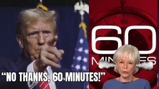 Why Trump Snubbed 60 Minutes The GameChanging Move [upl. by Ethelred700]