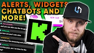 How To Setup Alerts Widgets Chatbots and MORE On Your Kick Stream [upl. by Isabella]