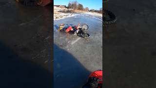 Motocross on the ice  YOUNG [upl. by Ira]