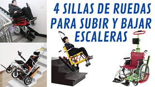 4 SILLAS DE RUEDAS ELECTRICAS PARA SUBIR Y BAJAR ESCALERAS para DISCAPACITADOS y ANCIANOs 2023 [upl. by Leoni]