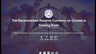 100x Pegasus Dao Upcoming Cronos Gem [upl. by Leid]