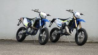 SHERCO 125 amp 500 SUPERMOTO  MAGASIN PATRICK SALLES [upl. by Ahsemak55]