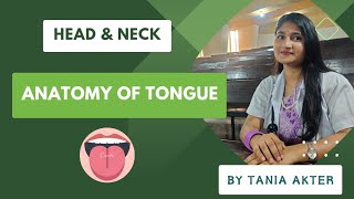 Anatomy of Tongue Larynx and Pharynx  Bangla Demonstration of Tongue  Viscera of Tongue [upl. by Haleemaj]