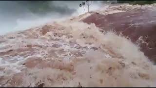 The Devils Throat Iguazu Falls in Dramatic Flood [upl. by Nyloc634]