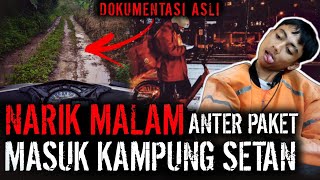 FULL DOKUMENTASI  KISAH OJOL ANTER MAKAN DAN PAKET KE KAMPUNG SETAN [upl. by Hill]