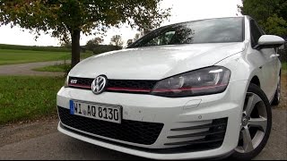 2014 VW Golf 7 GTI 220 HP Full Test Drive [upl. by Bramwell]