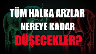 HALKA ARZLAR BATTI MI NEREYE KADAR DÜŞECEKLER UMUTSUZ VAKA MI BIST100 ANALİZİ İLE [upl. by Marron505]