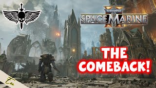 Space Marine 2 Multiplayer Gameplay  Sniper Class Great Comeback Win [upl. by Enimaj]