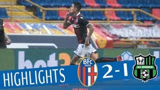 Bologna  Sassuolo 21  Highlights  Giornata 25  Serie A TIM 201718 [upl. by Etteyafal]