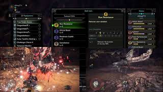 Monster Hunter World Insane Endgame Glaive build May 2024 [upl. by Engamrahc]