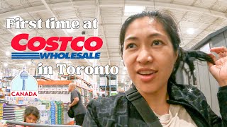 Exploring Costco in Toronto Canada for the First Time  Costco Canada Shopping  Costco Haul [upl. by Dacey]