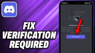 How To Fix Verification Required on Discord 2024  Quick Help [upl. by Ahsiekat]