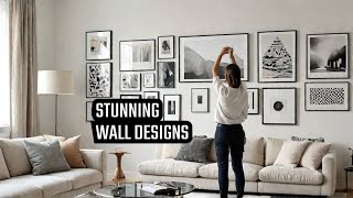 Unique amp Inexpensive Living Room Wall Decor Ideas 2024 [upl. by Remoh]