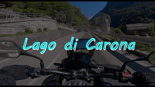 Lago di Carona  Honda CB500X [upl. by Nairod122]