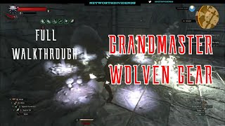 Witcher 3 How to Get Grandmaster Wolven Gear  Full Guide amp Locations [upl. by Niatsirhc]