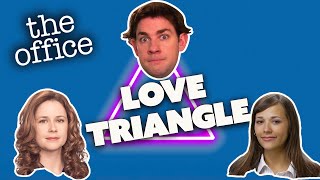 Jim Pam amp Karen  The Office LOVE TRIANGLE  Comedy Bites [upl. by Nesral108]