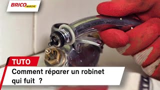 Comment réparer un robinet qui fuit   Bricomarché [upl. by Tait]