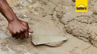 How to properly mix concrete [upl. by Hevak620]