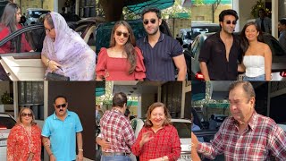 Kapoor family together Christmas lunch Reema Jain Armaan Jain Adar Jain with family [upl. by Anibas]