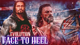 The Evolution of Turning Shield to Tribal Chief Roman Reigns l Face amp Heel Turning of Roman Reigns [upl. by Eednarb]