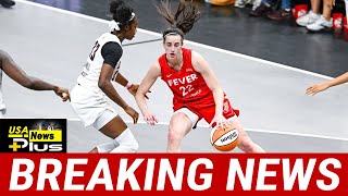 Caitlin Clark makes WNBA history amid race for Rookie of the Year [upl. by Odoric516]