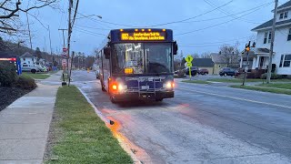 On board gillig bus 4214 full ride on route 602 [upl. by Heurlin]