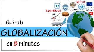 La GLOBALIZACIÓN  Resumen  La Globalización Económica Política y Cultural [upl. by Nilyak]