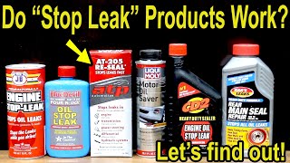 Do Stop Leak Products Work Do They Damage Engine Seals Will They Destroy an Engine Lets Find Out [upl. by Angrist]