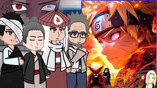 Konoha Council Elders  3rd Hokage react to Naruto [upl. by Stesha]