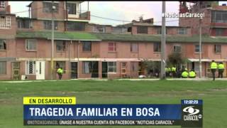 Tragedia en Bosa padre mató a esposa y a sus dos hijos  10 de Noviembre de 2013 [upl. by Millman]