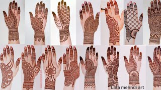 wow 😱🔥Top 20 easy and simple hand mehndi designs mehndi designs mehandi Simple Mehndi mehendi [upl. by Aseek]