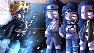 Hyuga clan React To Boruto Uzumaki  Gacha React [upl. by Tarrsus]