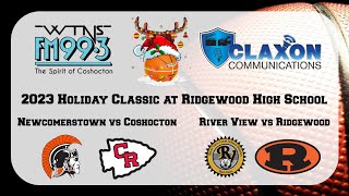 2023 Holiday Classic  Day 2 at Ridgewood High School  OHSAA Boys Basketball from FM 993 WTNS [upl. by Oderf]