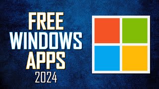 10 Best FREE WINDOWS 1011 APPS from the Microsoft Store 2024 [upl. by Godliman]