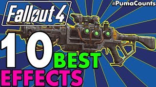 Top 10 Best and Most Powerful Legendary Weapon Effects in Fallout 4 Including DLC PumaCounts [upl. by Bettye]