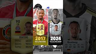 Jerome Boateng went from a 90 rating in FIFA 17 to a 68 in EA FC 2025 [upl. by Pelaga]