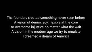 quotI Dreamed a Dream of Americaquot  featuring vocalist Carrigan Nelson  original song by Timmy May [upl. by Kirred]