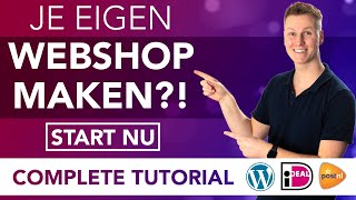 Hoe Maak Je Een Webshop [upl. by Esiocnarf]