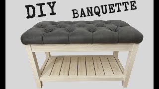 БАНКЕТКА своими руками  DIY banquette [upl. by Rothwell]