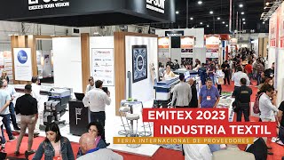 Industria Textil Argentina EMITEX 2023 Buenos Aires Feria internacional de proveedores textiles [upl. by Hillard]