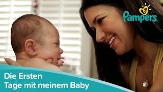 Die Ersten Tage mit meinem Baby MutterKindBeziehung  Pampers [upl. by Nomael]