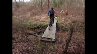 Mountain biking Chicopee state park back side [upl. by Sotsirhc]