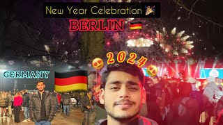 HAPPY NEW YEAR😍🎆🇩🇪  2024🔥 BERLINGERMANY 🔥🇩🇪😍 [upl. by Olwena]