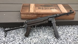 Umarex Legends MP German Legacy Edition MP40 Review und Schusstest [upl. by Lemay]