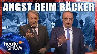 Christian Lindner hat Angst vor Ausländern beim Bäcker  heuteshow vom 18052018 [upl. by Allisan]