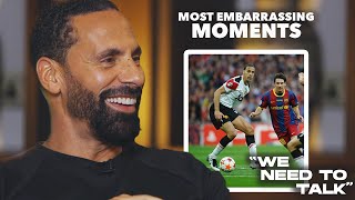 Rio Ferdinand revisits his MOST embarrassing moments   Lionel Messi amp Bootcuts [upl. by Nnewg581]