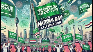 Saudi National Day Celebration  Riyadh’s Patriotic Spirit [upl. by Quartas]