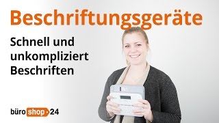 Welche Beschriftungsgeräte gibt es [upl. by Dino]